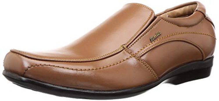 bata formal shoes tan colour