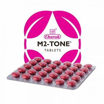 M2 Tone Tablet (Charak, 30t) x 3 Pack