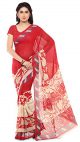 Kashvi Georgette Saree (Red, 1134_4)