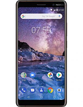 Nokia Mobile (Nokia 7, (Black Copper) 4gb RAM, 64gb Storage