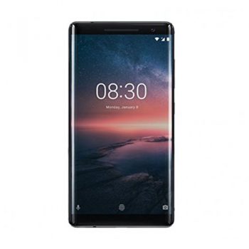 Nokia Mobile (Nokia 8, Black) 6gb RAM, 128gb Storage