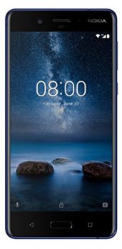 Nokia Mobile (Nokia 8, Tempered Blue) 4gb RAM, 64gb Storage