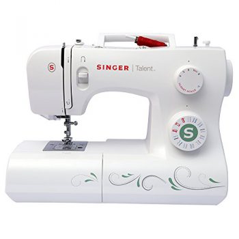 Singer Sewing Machine (White, Talent 3321)