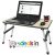 Laptop Table (Style Eva, Multicolor) Foldable, Adjustable, Four Legs