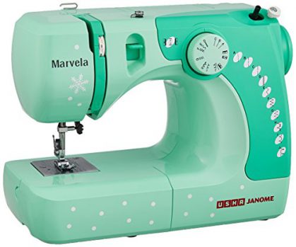 Usha Sewing Machine (Green, Janome Marvela 60w)