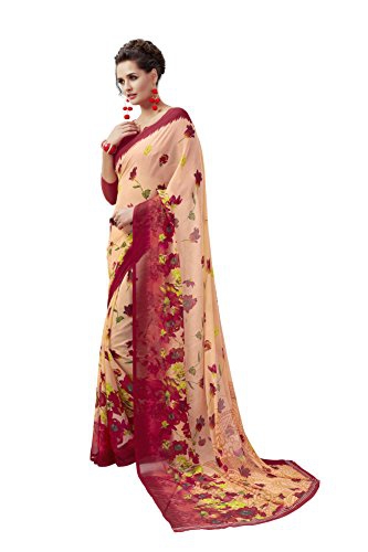 Vaamsi Chiffon Saree (Maroon, Empress1097)