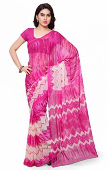 Vaamsi Chiffon Saree (Pink, Empress1014)