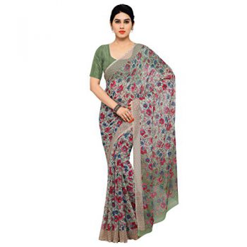 Vaamsi Chiffon Saree (Multi, Empress1054)