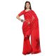 Vaamsi Chiffon Saree (Red, Empress1117)