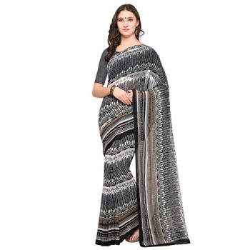 Vaamsi Chiffon Saree (Beige, Empress1131)