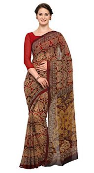 Vaamsi Crepe Saree (Yellow, Empress1148)