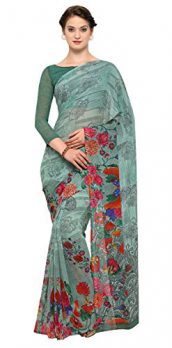 Vaamsi Georgette Saree (Blue, Raga3157)