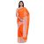 Vaamsi Chiffon Saree (Orange, Empress1063)